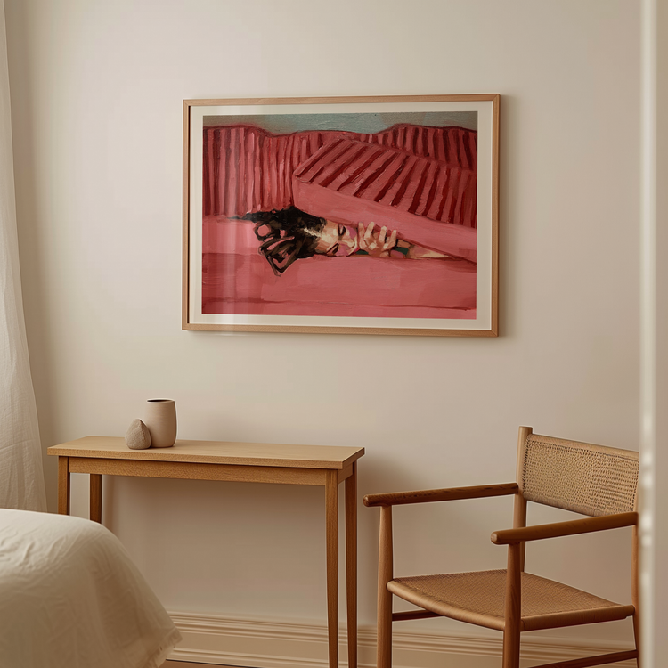 A Neglectful Friends Sleepover Art Print