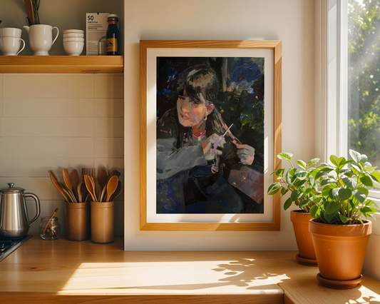 Hair Grows Back Art Print