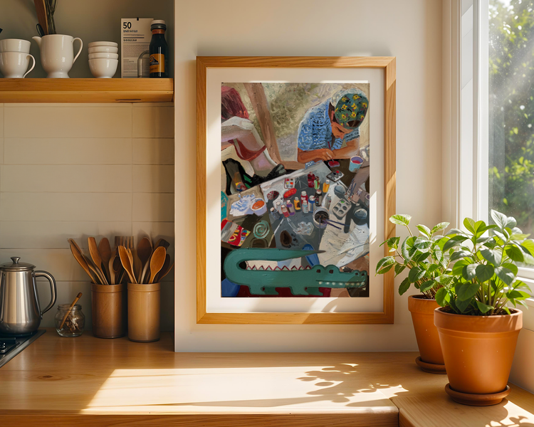 Left one Behind for the Others Art Print