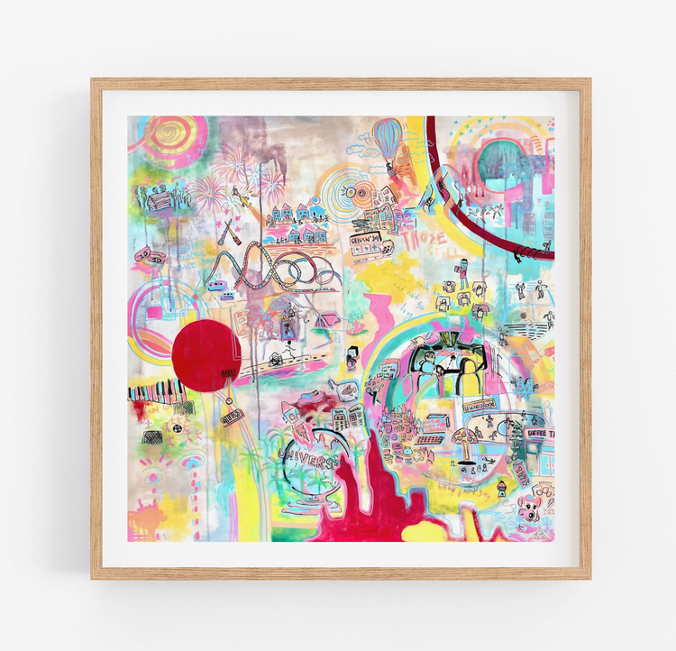 Everything I loved before I turned 13 Art Print