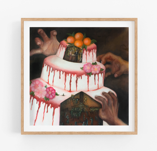 Let Them Eat Cake Art Print