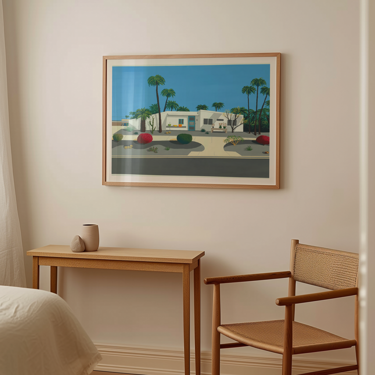 High Desert Fantasy Art Print