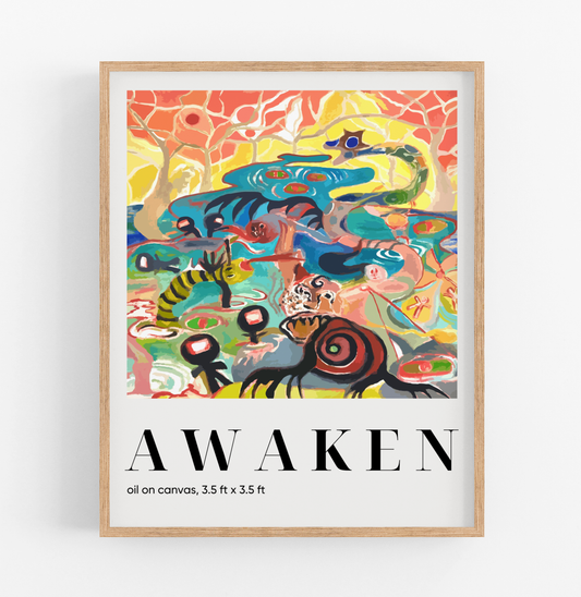 AWAKEN Art Print