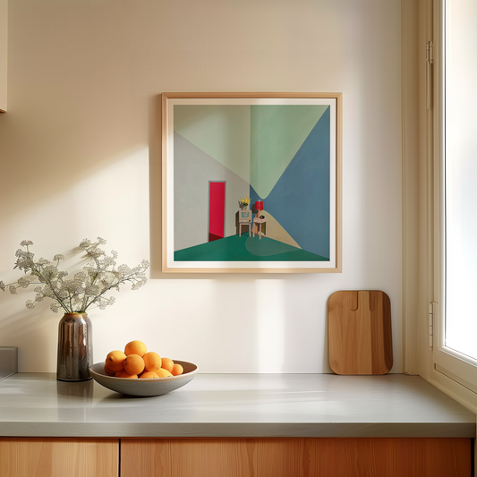 Light Corner Art Print