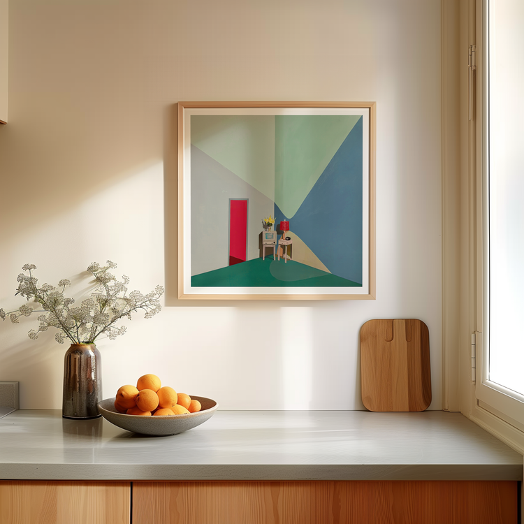 Light Corner Art Print