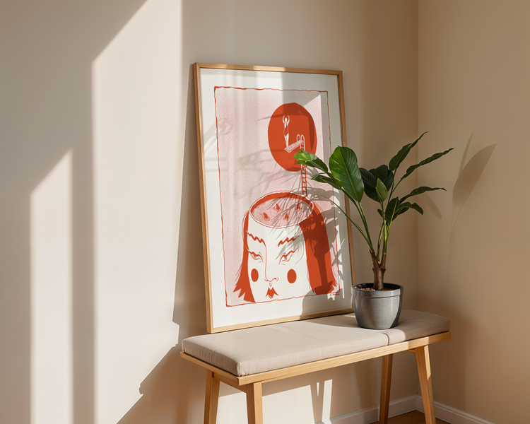 Intrusive Thoughts Art Print