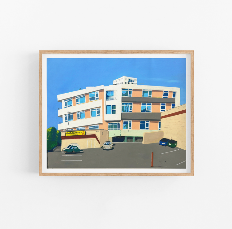 Back of House Art Print