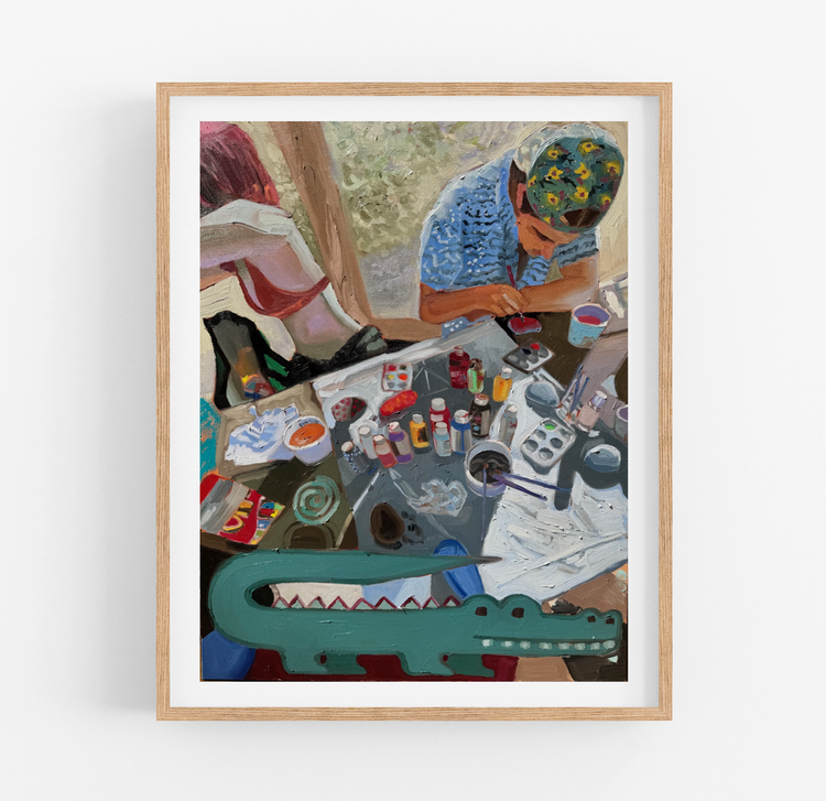 Left one Behind for the Others Art Print