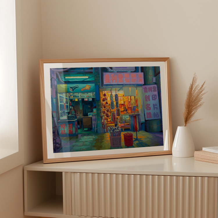 Encounter of Two Realms Art Print