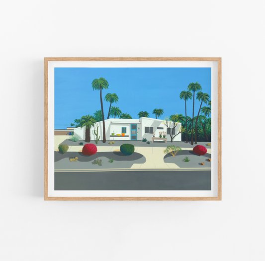 High Desert Fantasy Art Print