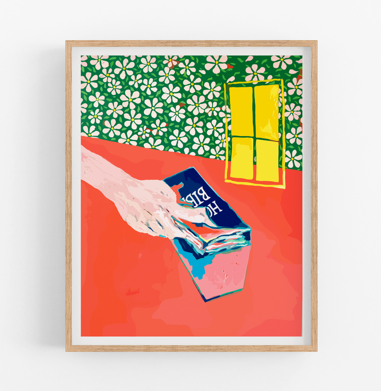 Bargaining With God Art Print