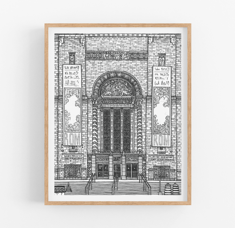 Facades - ROM Art Print