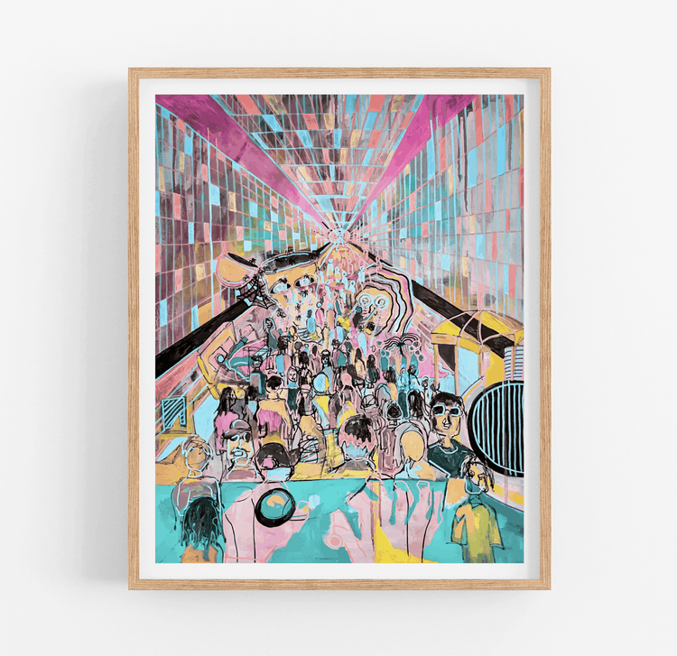 In A Trance Art Print