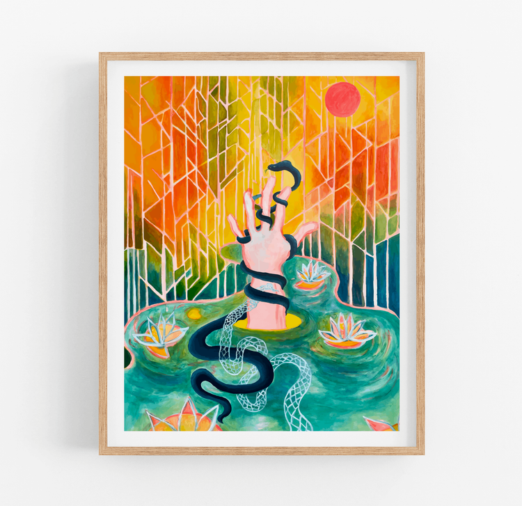 We'll be tall again Art Print