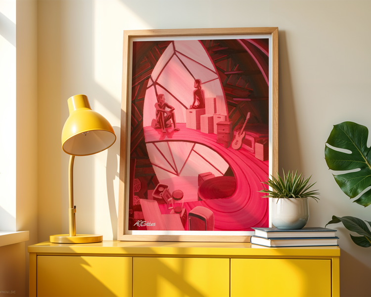 The Beginning of Home Art Print