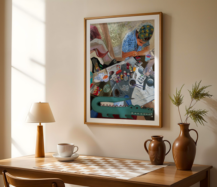 Left one Behind for the Others Art Print