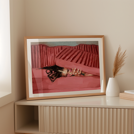 A Neglectful Friends Sleepover Art Print