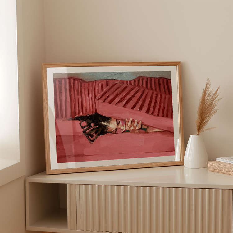 A Neglectful Friends Sleepover Art Print