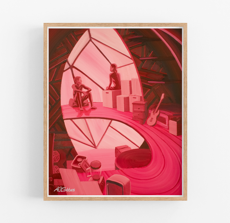 The Beginning of Home Art Print