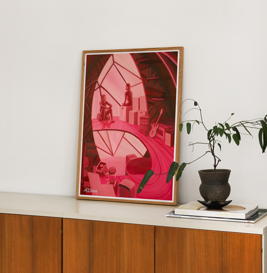 The Beginning of Home Art Print