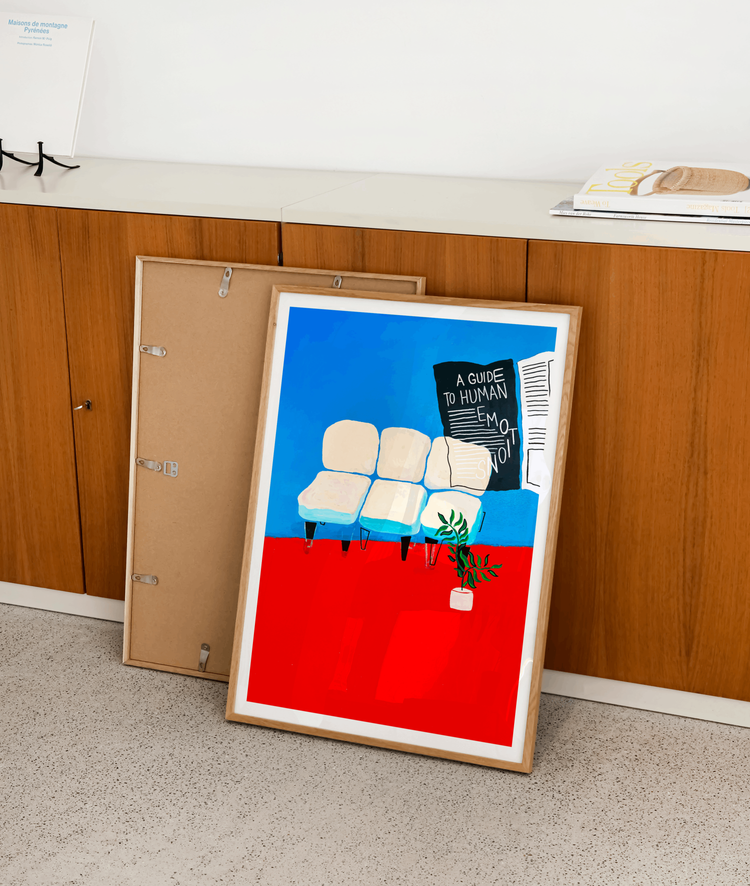 A Guide to Human Emotions Art Print