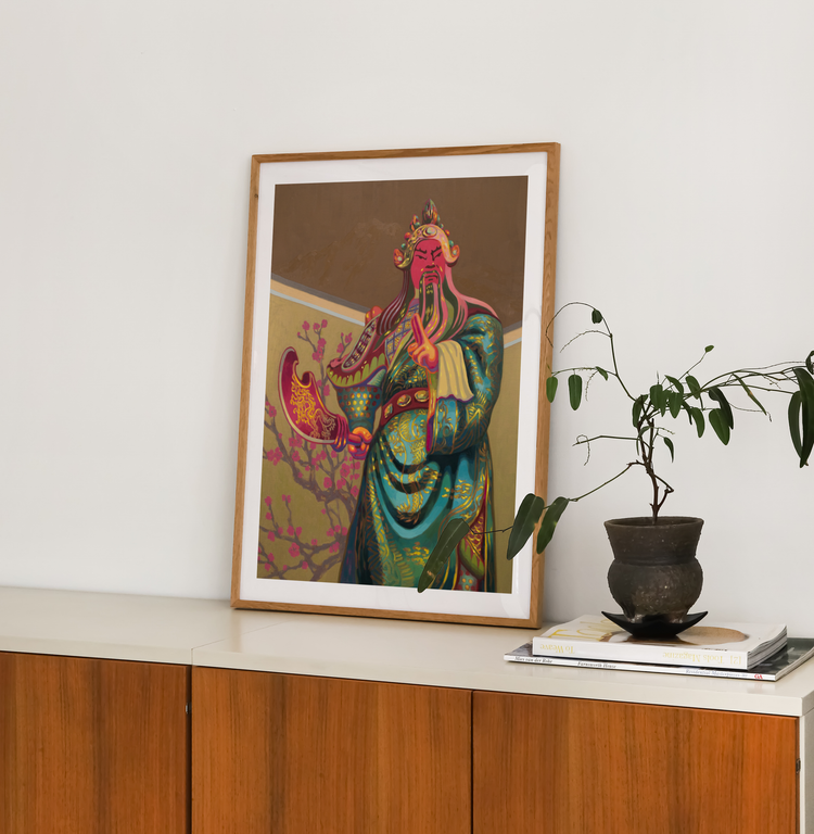 The Quiet Stand Art Print