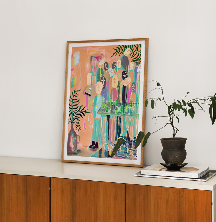 Plugged In Art Print