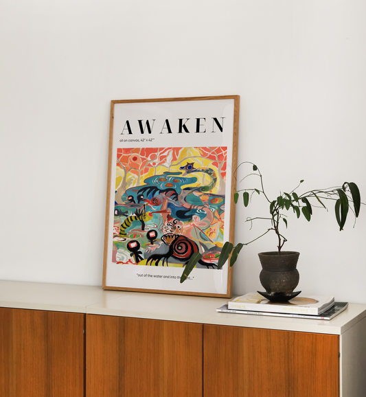 AWAKEN Art Print