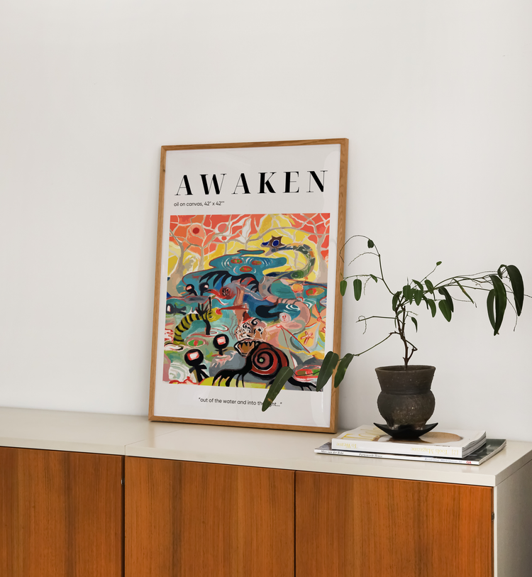 AWAKEN Art Print