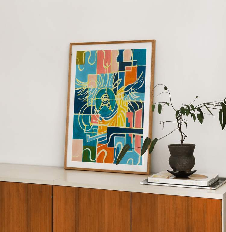 Everything Everywhere Art Print