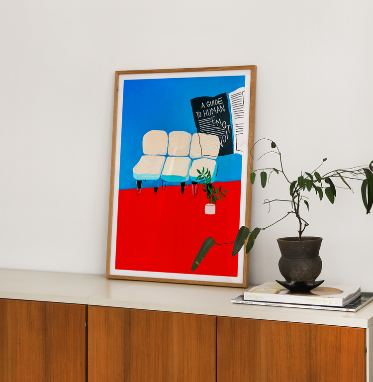 A Guide to Human Emotions Art Print