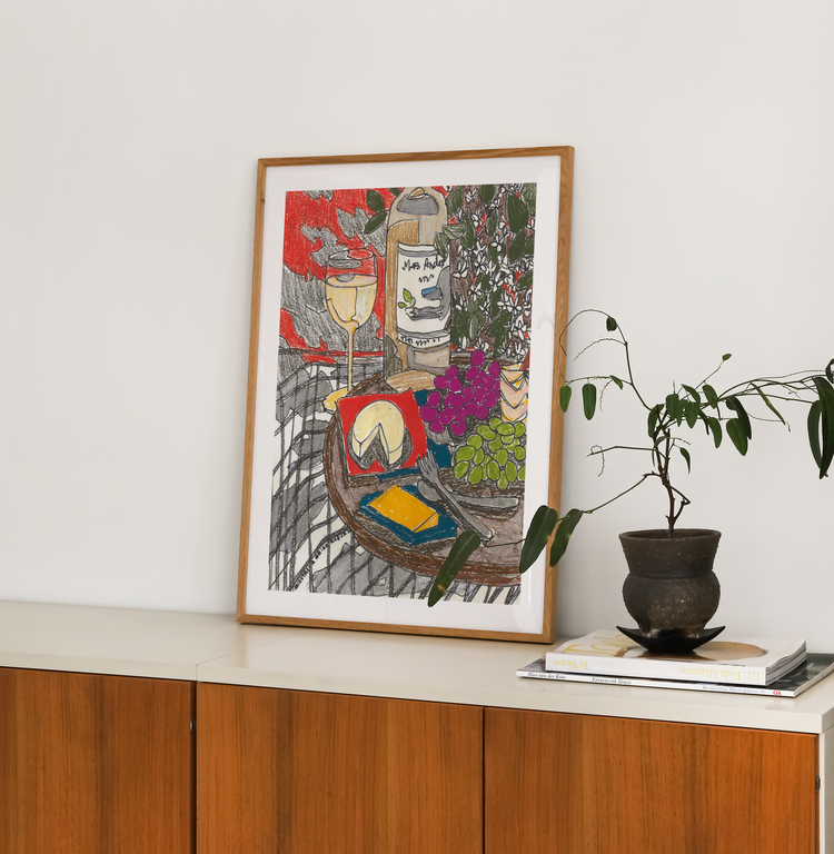 Under the Tree Art Print