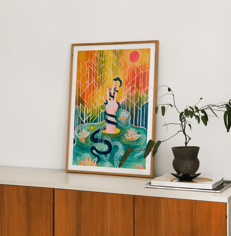 We'll be tall again Art Print