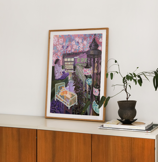 Window over Willistead Art Print