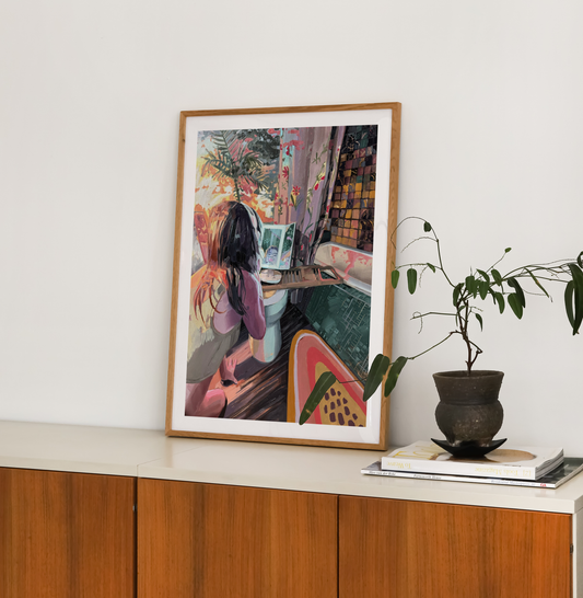 Wasted Hours Art Print