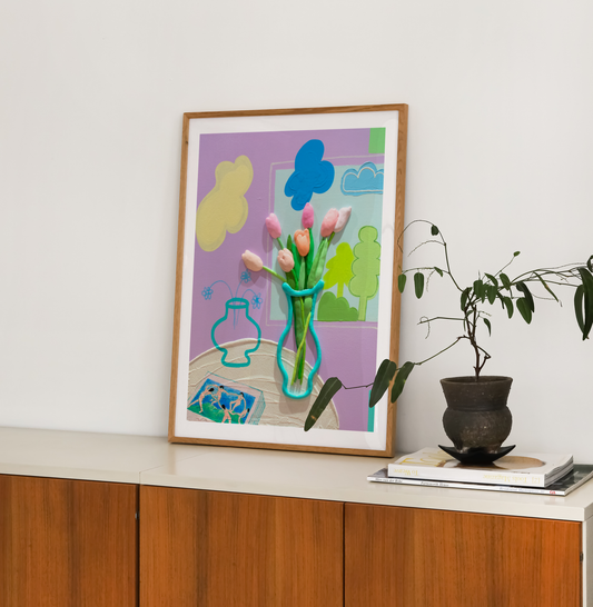 Spring's Embrace Art Print