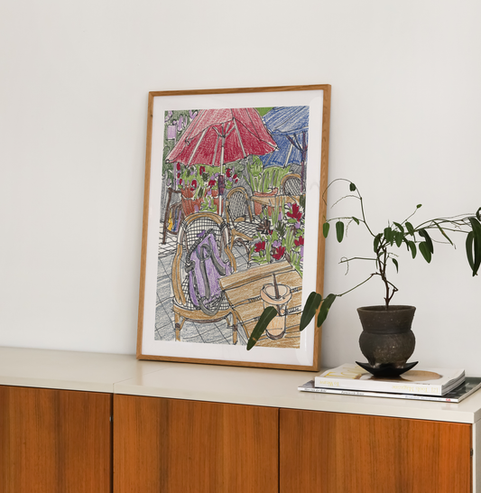 Coffee Time Art Print