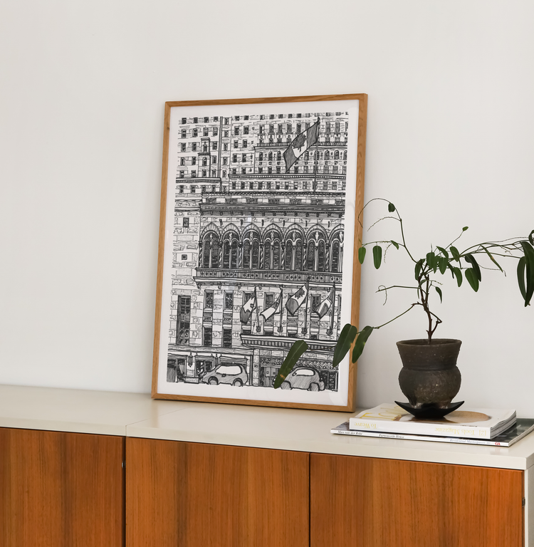 Facades - Fairmont Royal York Art Print