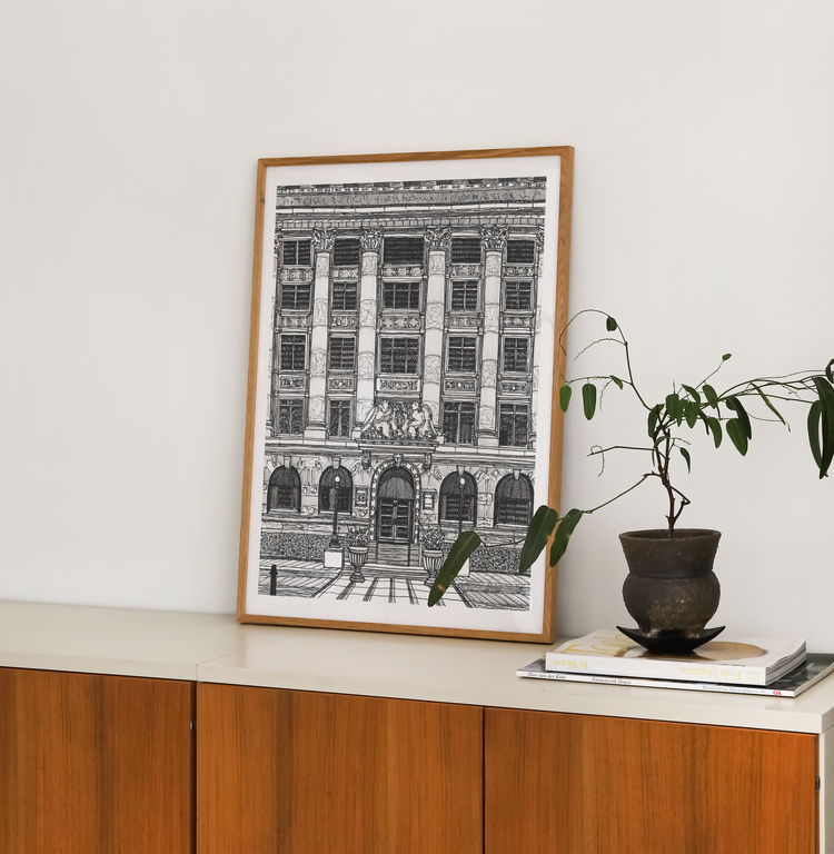 Facades - Harbour 60 Art Print