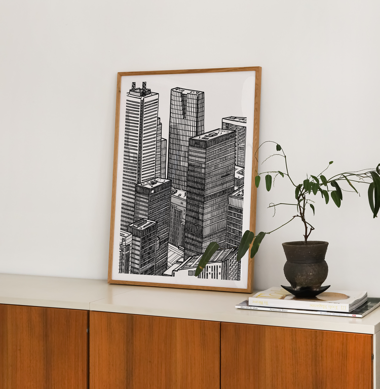 Birds View Art Print