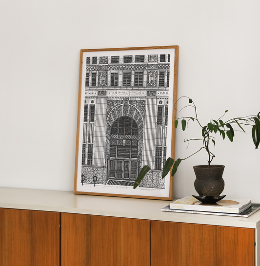 Facades - Canada Permanent Building Art Print