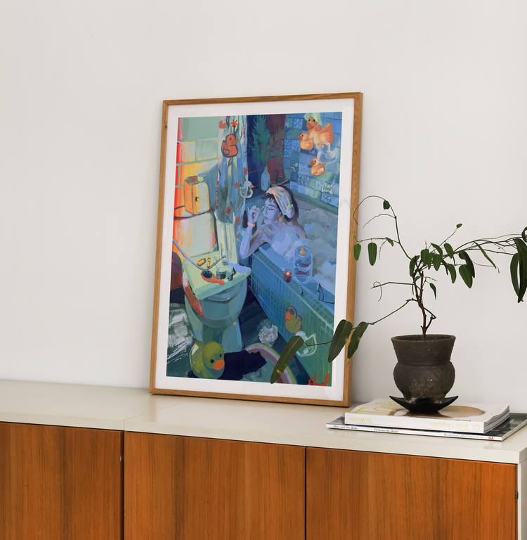 When You Decide to Age Art Print