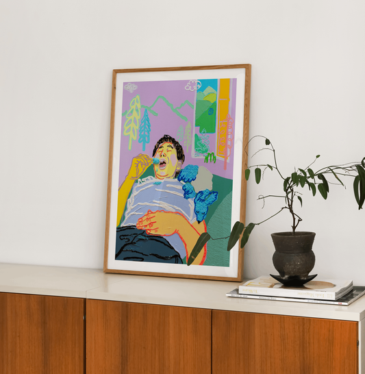 Popsicles Art Print