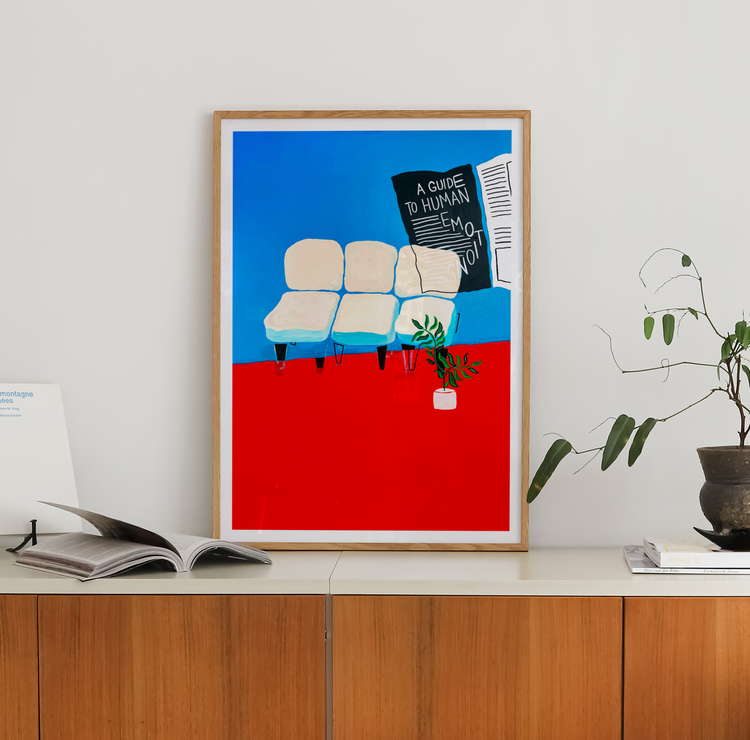 A Guide to Human Emotions Art Print