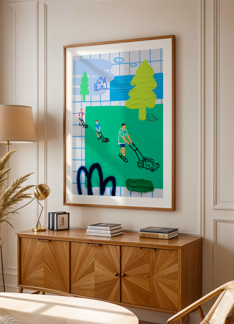 Where The Green Remains Art Print