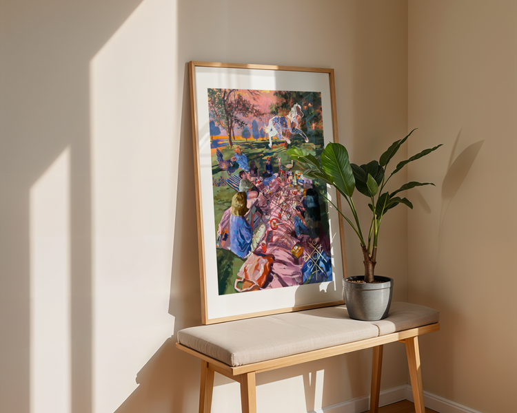 We Should Stay Awhile Art Print