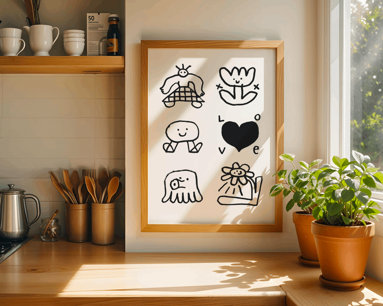 Daydreams I Art Print