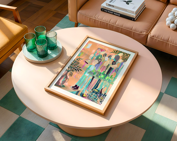 Plugged In Art Print