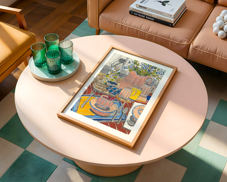 Summer Lunch Art Print