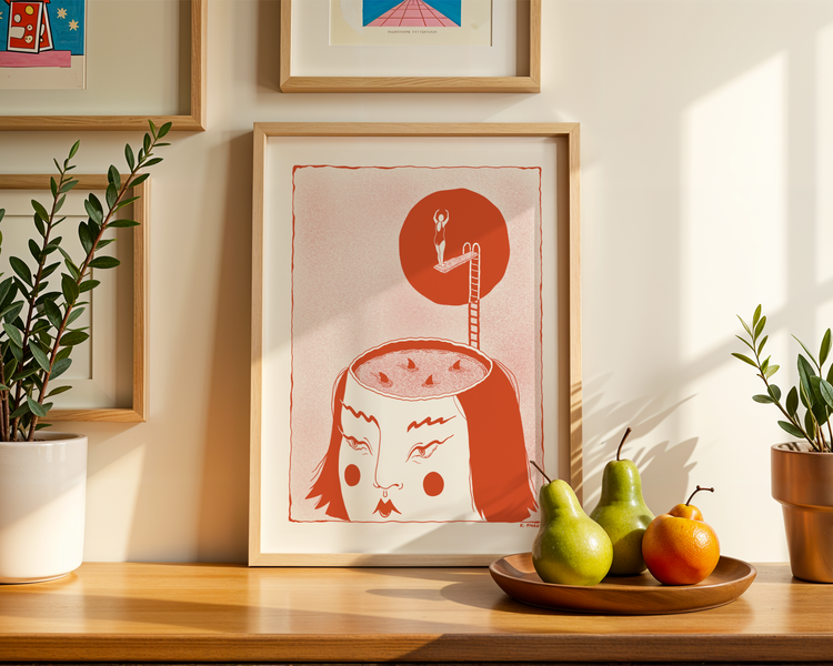 Intrusive Thoughts Art Print